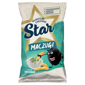 Maczugi chrupki kukurydziane o smaku fromage  Star 80 g