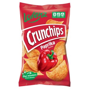 Chipsy ziemniaczane o smaku papryki Crunchips 130 g
