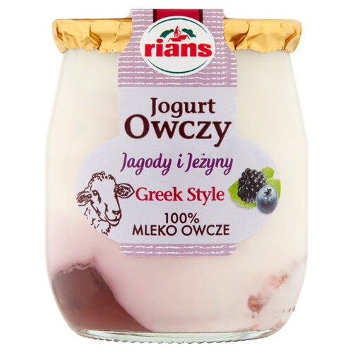 Jogurt z mleka owczego Rians 115 g