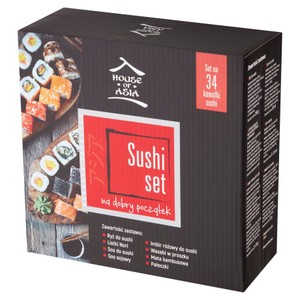 Zestaw sushi na dobry początek na 34 kawałki House of Asia 1 sztuka