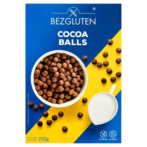 Kuleczki kakaowe bezglutenowe Bezgluten 250 g