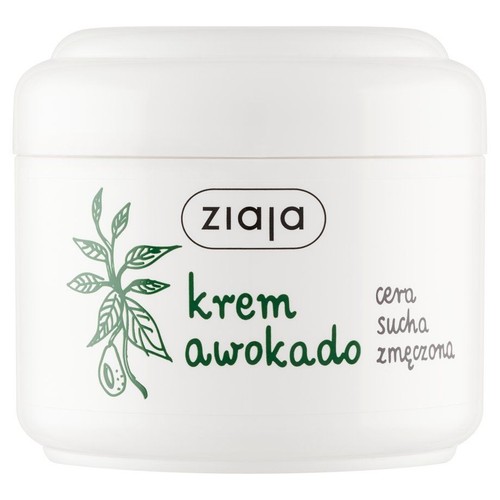 Krem awokado na dzień i noc skóra sucha i zmęczona  Ziaja 75 ml