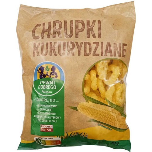 Chrupki kukurydziane  Pewni Dobrego 70 g