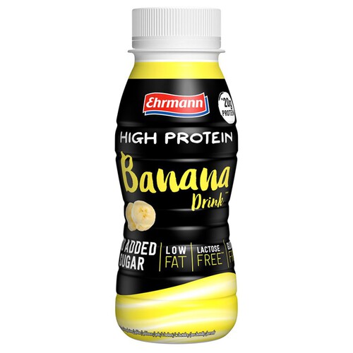 High Protein napój o smaku bananowym EHRMANN 250 ml