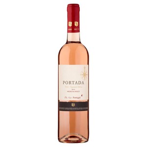 Wino różowe półsłodkie Portada 750 ml