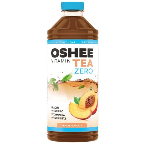 Napój witaminowy Vitamin Tea Zero Cukru o smaku brzoskwini Oshee 1,1 l