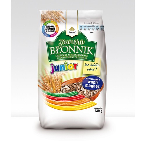 Pałeczki wielozbożowe z dodatkiem błonnika Granex 130 g