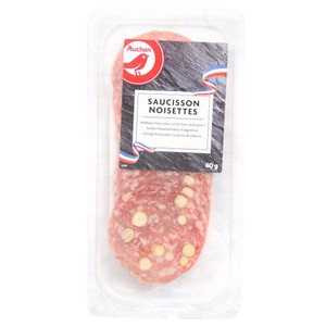 Kiełbasa wieprzowa z orzechami laskowymi Auchan 60 g