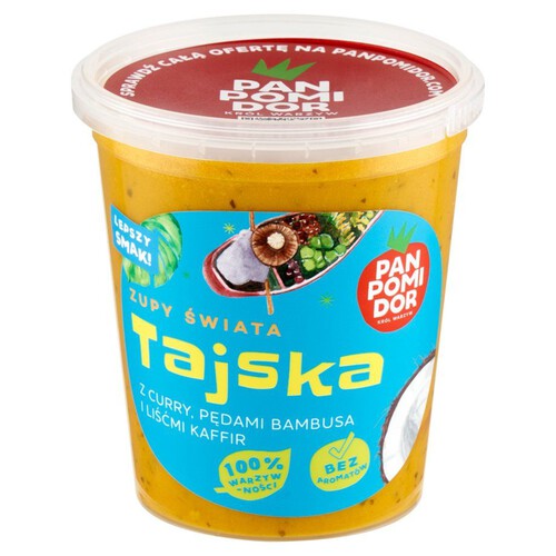 Zupa tajska z curry i kolendrą Pan Pomidor 400 g