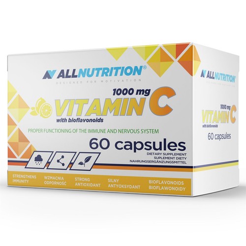 Vitamin C 1000 + Bioflav Allnutrition 60 kapsułek