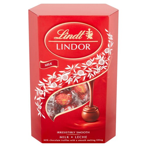 Lindor pralinki z mlecznej czekolady Lindt 337 g