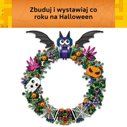 Dekoracja do domu LEGO® Wieniec na Halloween 40825 LEGO 1 sztuka