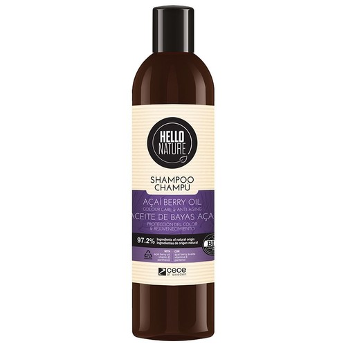 Szampon do włosów Acai Berry Oil HELLO NATURE 300 ml