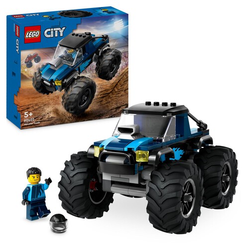 City Niebieski monster truck 60402 LEGO zestaw