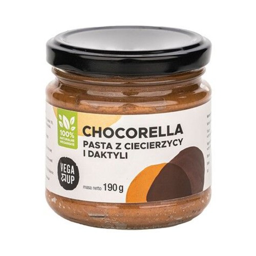 Chocorella pasta z ciecierzycy I daktyli Vega Up 200 g