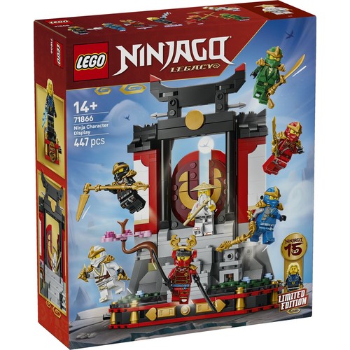 NINJAGO® Ozdoba z postaciami ninja — 15-lecie 71866 LEGO 1 sztuka