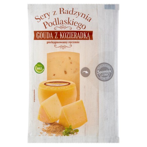 Ser Gouda z kozieradką Sery z Radzynia Podlaskiego 135 g