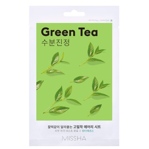 Maseczka Airy Fit Sheet Green Tea MISSHA 1 sztuka