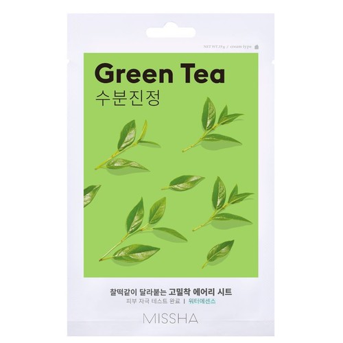 Maseczka Airy Fit Sheet Green Tea MISSHA 1 sztuka
