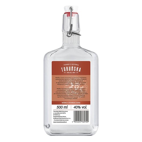 Wódka czysta ziemniaczana alk. 40,0% obj. Toruńska 500 ml