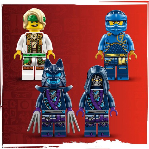 NINJAGO® Zestaw bitewny z mechem Jaya 71805 LEGO zestaw