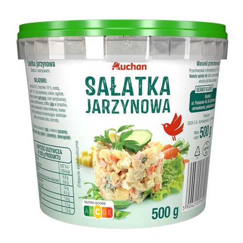 Sałatka jarzynowa Auchan 500 g