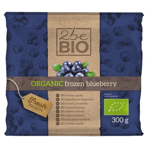 BIO Ekologiczna mrożona jagoda 2beBio 300 g