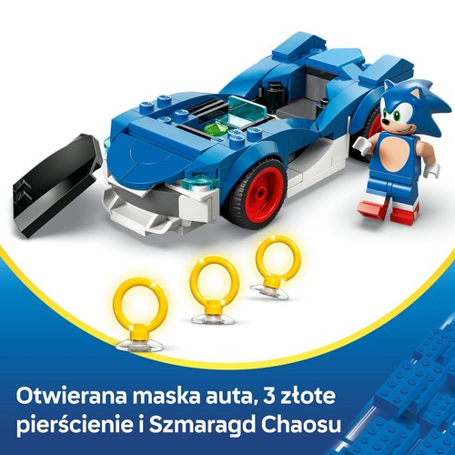 Sonic the Hedgehog™ Sonic: Speedster Lightning 77117 LEGO 1 sztuka