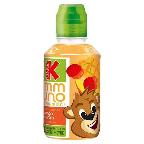 Sok wieloowocowo-marchwiowy  Kubuś 200 ml