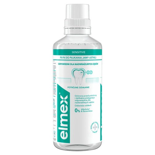 Płyn do płukania jamy ustnej Sensitive Elmex 400 ml