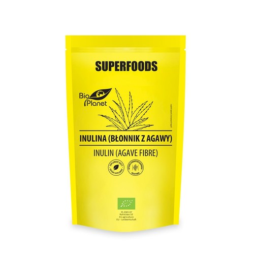 BIO Inulina (błonnik z agawy) Bio Planet Superfoods 250 g
