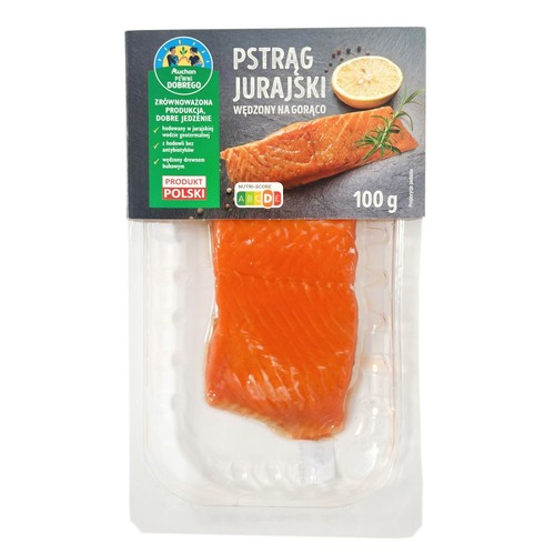 Pstrąg Jurajski wędzony na gorąco Pewni Dobrego 100 g