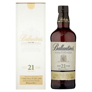 Whisky blended Scotch 21YO alk.40,0% obj. Ballantines 700 ml
