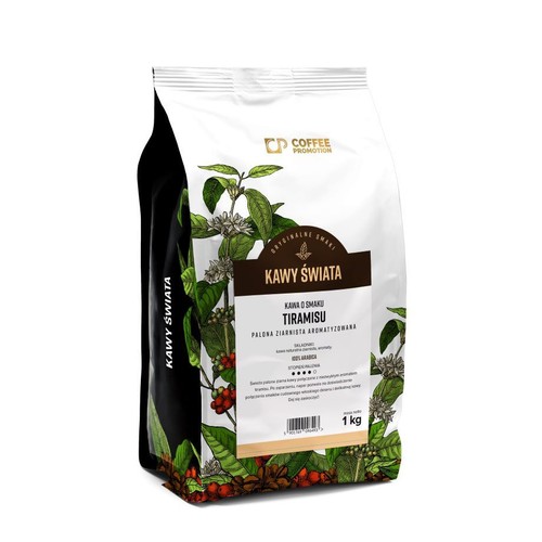 Kawa ziarnista o smaku tiramisu Cofffee Promotion 1 kg