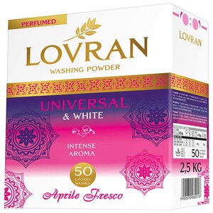Proszek do prania  uniwersalnego 50 prań Lovran 2,5 kg
