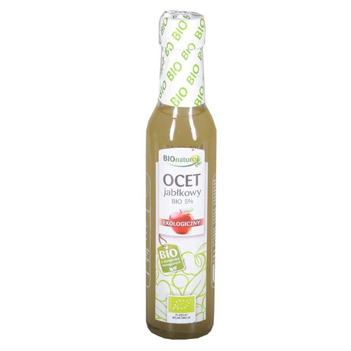 BIO Ocet jabłkowy 5% BIO Naturo 250 ml