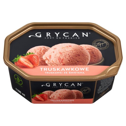 Lody truskawkowe Grycan 1,1 l