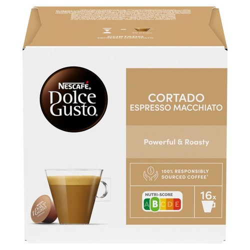 Kawa Dolce Gusto Cortado Espresso Macchiato Nescafé 16 kapsułek