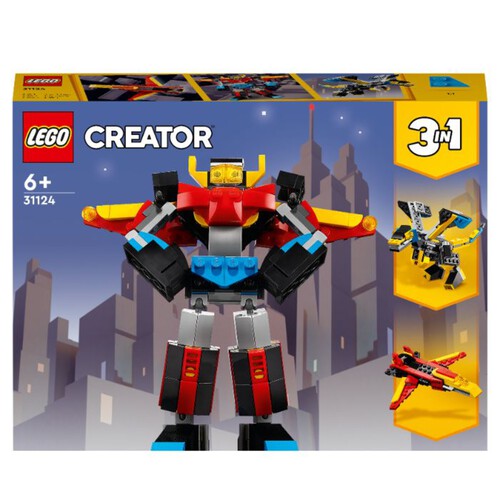 Creator 3 w 1 Super Robot 31124 LEGO 1 sztuka