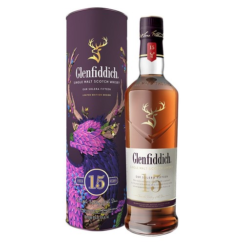 Whisky szkocka single malt 15YO Festive alk. 40,0% obj. Glenfiddich 700 ml
