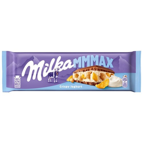 Czekolada mleczna MMMax Crispy Yoghurt    Milka 300 g