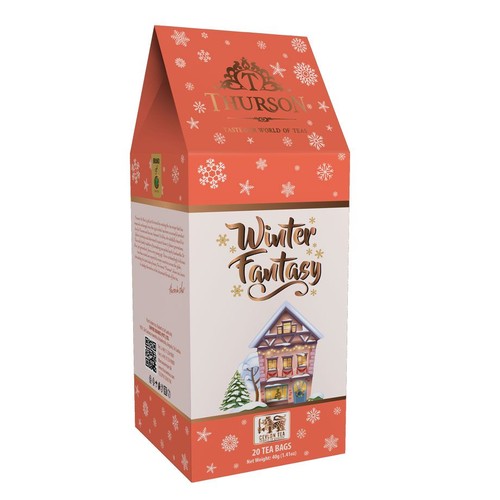  Herbata cejlońska o smaku pomarańczy Winter Fantasy Thurson 20 torebek