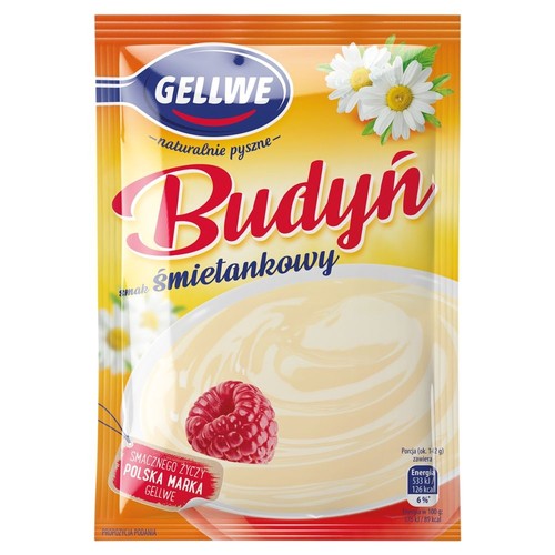 Budyń o smaku śmietankowym  Gellwe 40 g