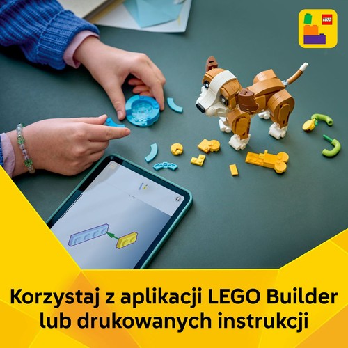 Zestaw konstrukcyjny Creator 3 w 1 Urocze zwierzątka: psotny szczeniaczek 31382 LEGO 1 sztuka