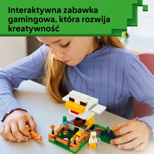 Minecraft® Farma kurczaków 21585 LEGO 1 sztuka