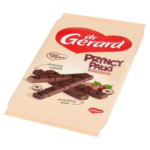 Wafle Pryncypałki orzechowy smak Dr Gerard 200 g