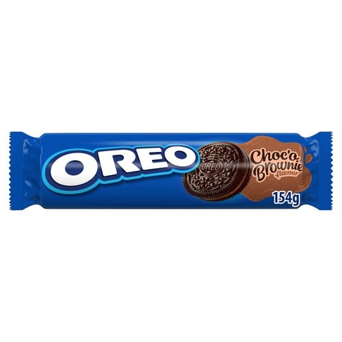 Ciastka kakaowe z nadzieniem Choc'o Brownie Oreo 154 g