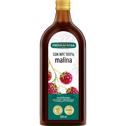 Sok z malin Premium Rosa 500 ml
