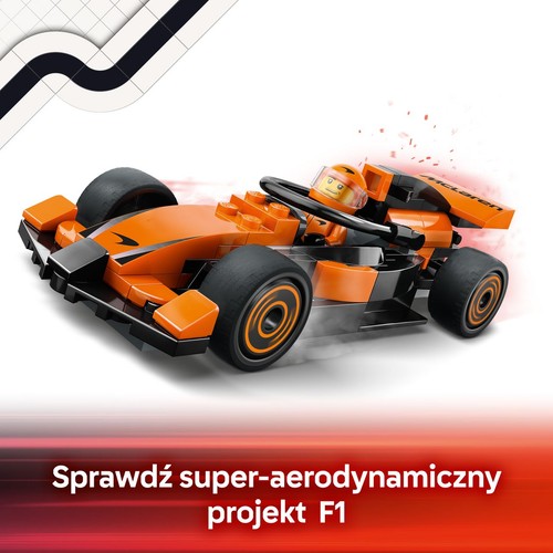 City F1® Kierowca i bolid McLaren 60442 LEGO 1 sztuka