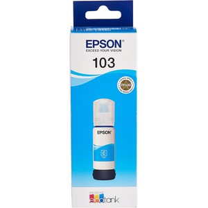 Tusz EPSON 103 C13T00S24A niebieski EPSON 65 ml